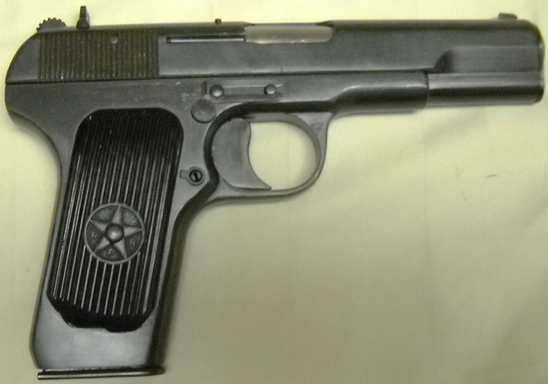 TTC pistol, right side